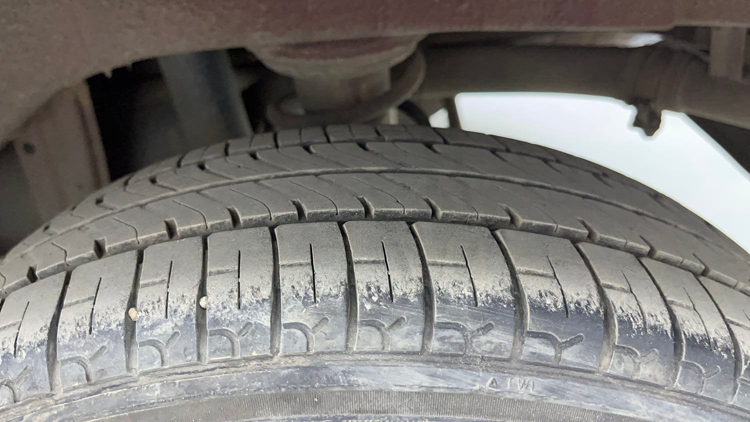Used 2018 Maruti Suzuki Alto K10 VXi (O) Petrol Manual tyres LEFT REAR TYRE TREAD VIEW