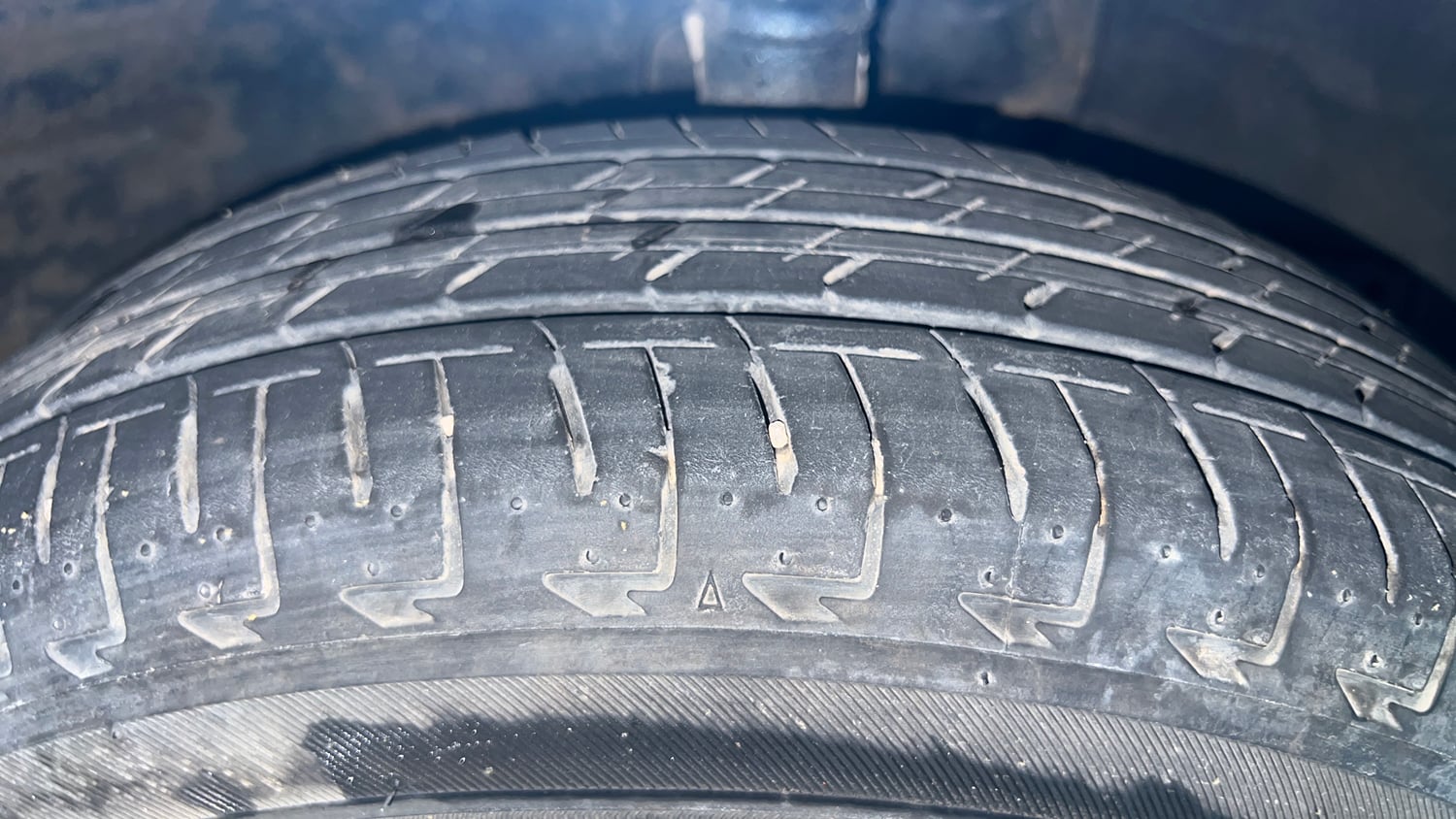 Used 2021 Maruti Suzuki Wagon R ZXi 1.2 AMT Petrol Automatic tyres RIGHT FRONT TYRE TREAD VIEW