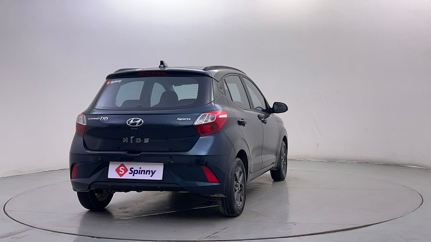 Used 2020 Hyundai Grand i10 Nios Sportz 1.2 Kappa VTVT Petrol Manual exterior RIGHT REAR CORNER VIEW