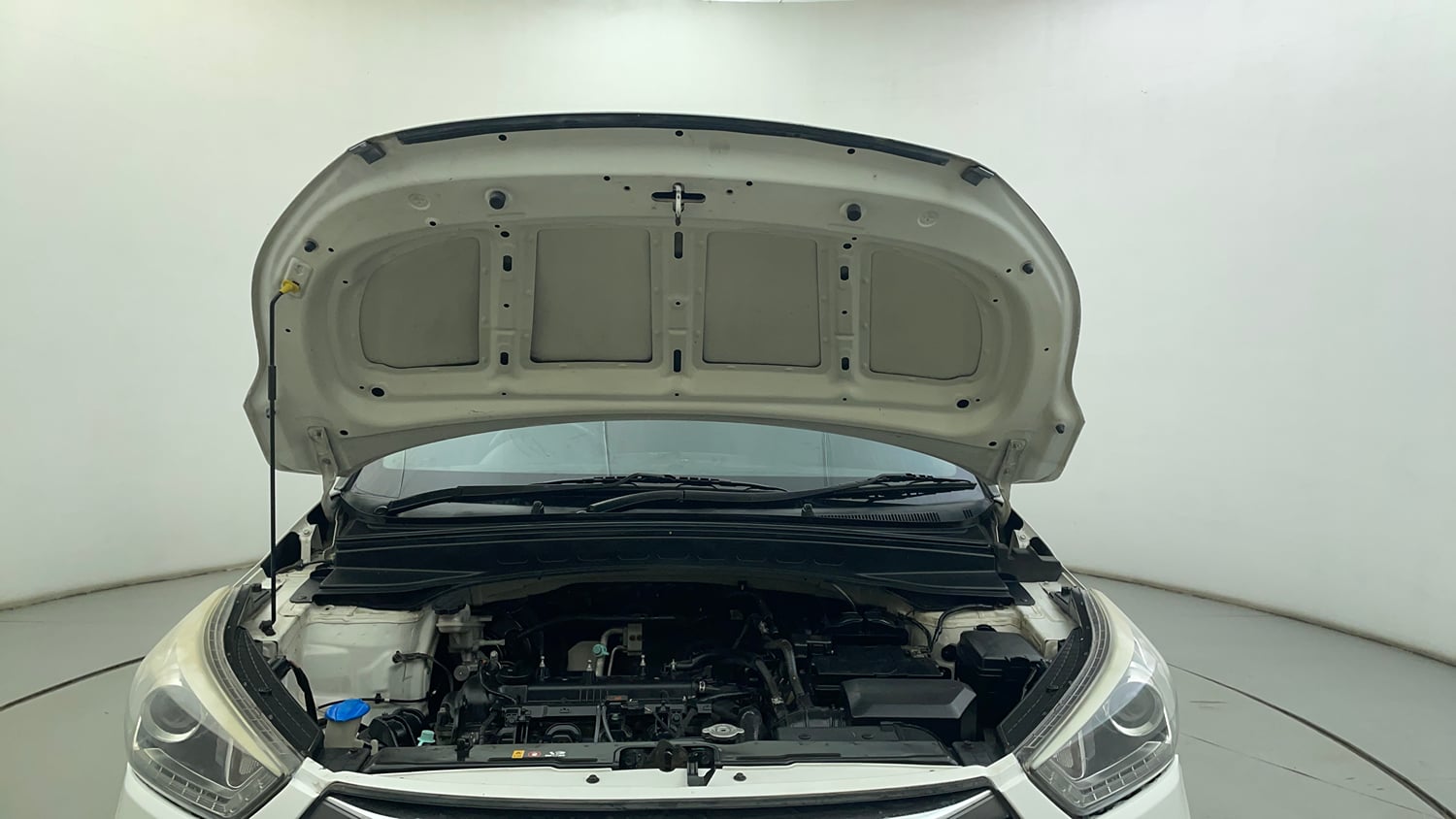 Used 2016 Hyundai Creta 1.6 SX Plus AT Petrol Petrol Automatic engine ENGINE & BONNET OPEN FRONT VIEW