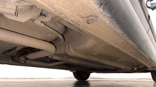 Used 2015 Hyundai Elite i20 Sportz 1.2 Petrol Manual extra REAR RIGHT UNDERBODY VIEW