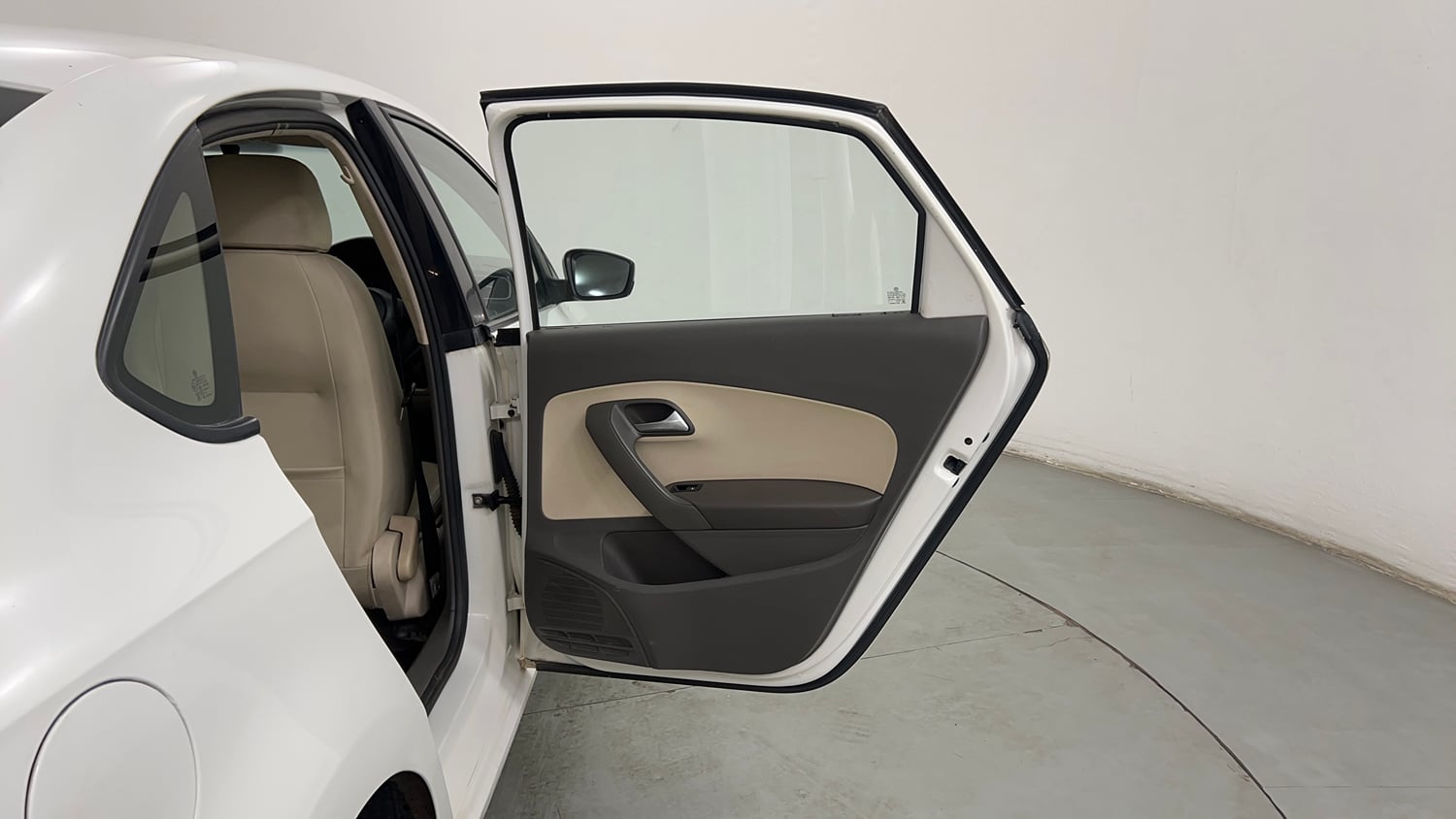 Used 2013 Volkswagen Vento Highline Petrol Petrol Manual interior RIGHT REAR DOOR OPEN VIEW