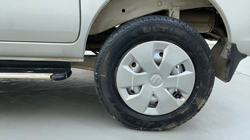 Used 2024 Maruti Suzuki Eeco 5 STR AC Petrol Manual tyres LEFT REAR TYRE RIM VIEW