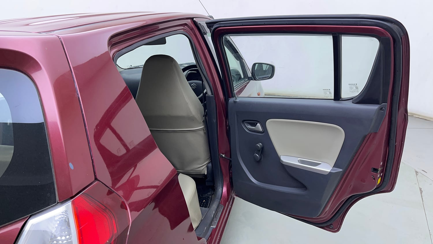 Used 2018 Maruti Suzuki Alto K10 VXi (O) Petrol Manual interior RIGHT REAR DOOR OPEN VIEW
