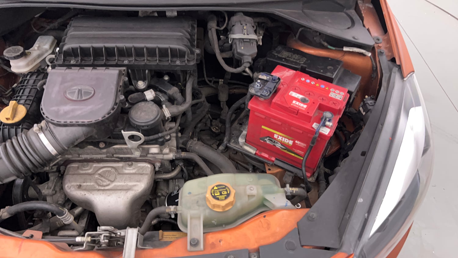 Used 2019 Tata Tiago Revotron XZ Plus Petrol Manual engine ENGINE LEFT SIDE VIEW