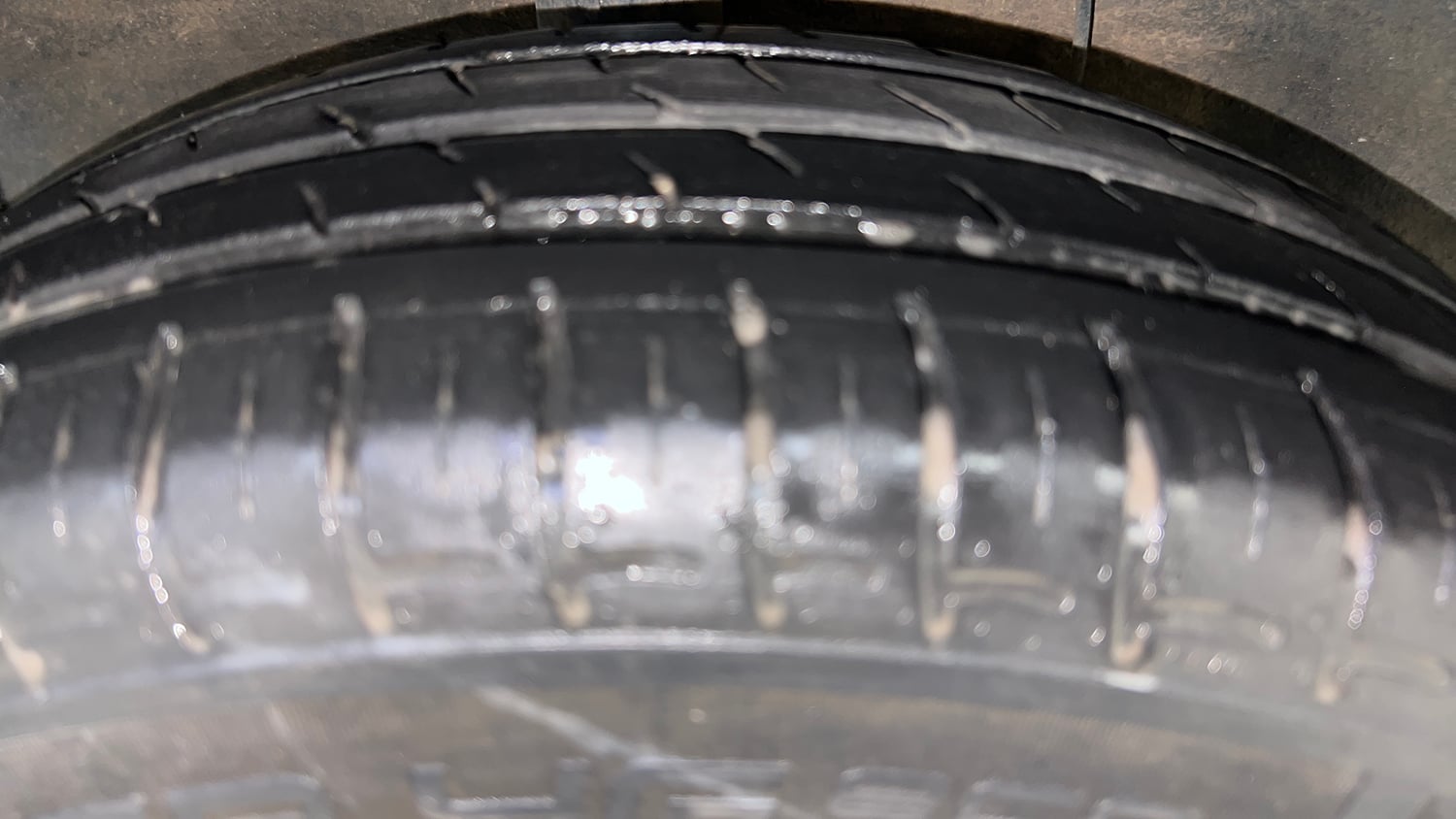 Used 2020 Hyundai Grand i10 Nios Sportz 1.2 Kappa VTVT Petrol Manual tyres RIGHT REAR TYRE TREAD VIEW