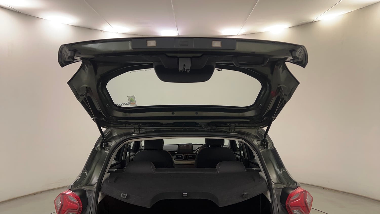 Used 2023 Tata Punch Camo Accomplished MT Petrol Manual interior DICKY DOOR OPEN VIEW