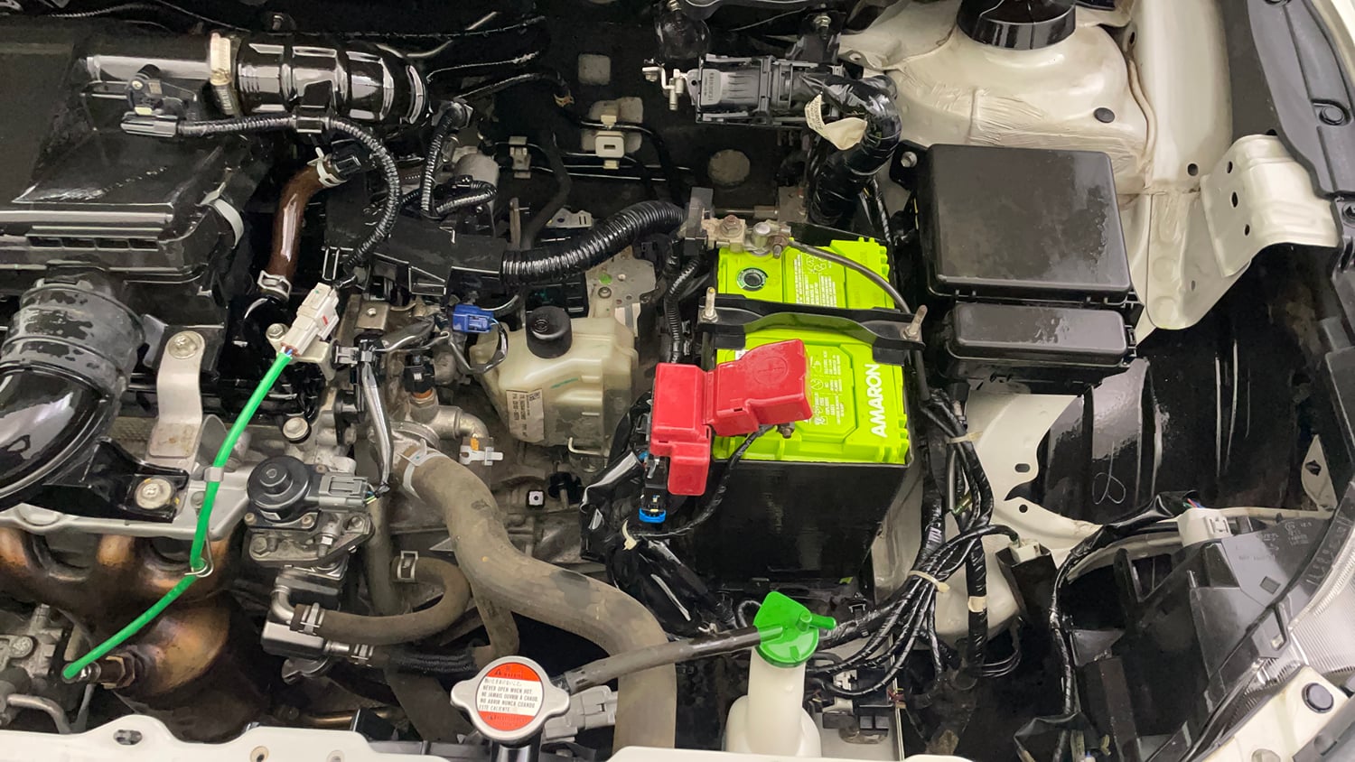 Used 2023 Maruti Suzuki Baleno Zeta AGS Petrol Automatic engine ENGINE LEFT SIDE VIEW