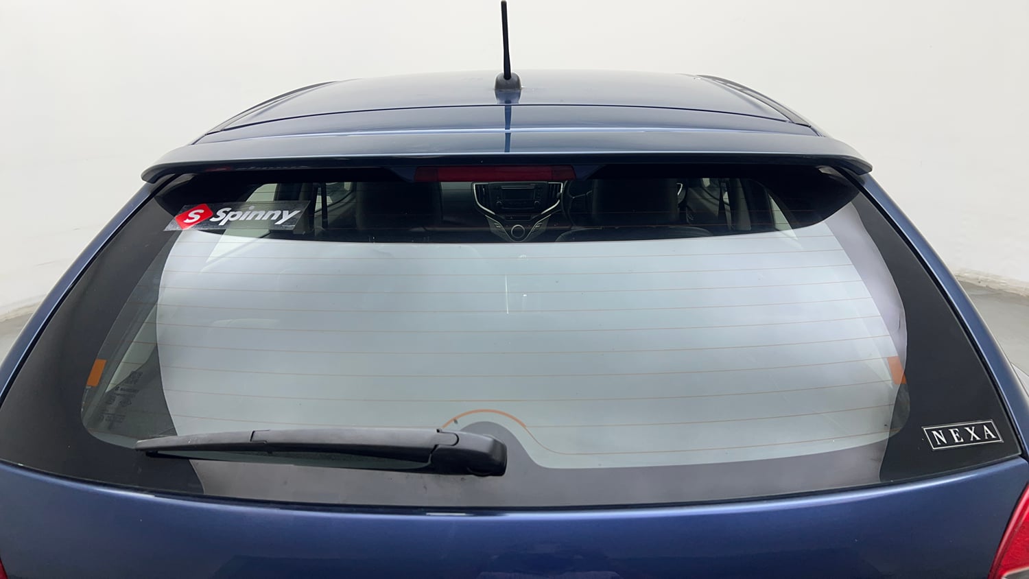 Used 2017 Maruti Suzuki Baleno Delta 1.2 Petrol Manual exterior BACK WINDSHIELD VIEW