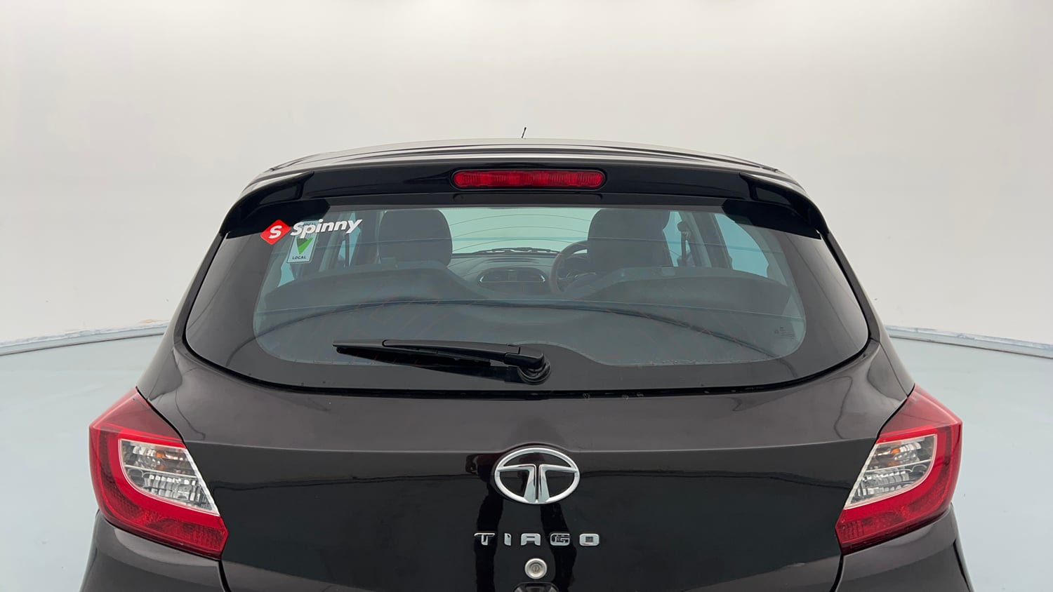 Used 2023 Tata Tiago XZ Plus Petrol Manual exterior BACK WINDSHIELD VIEW
