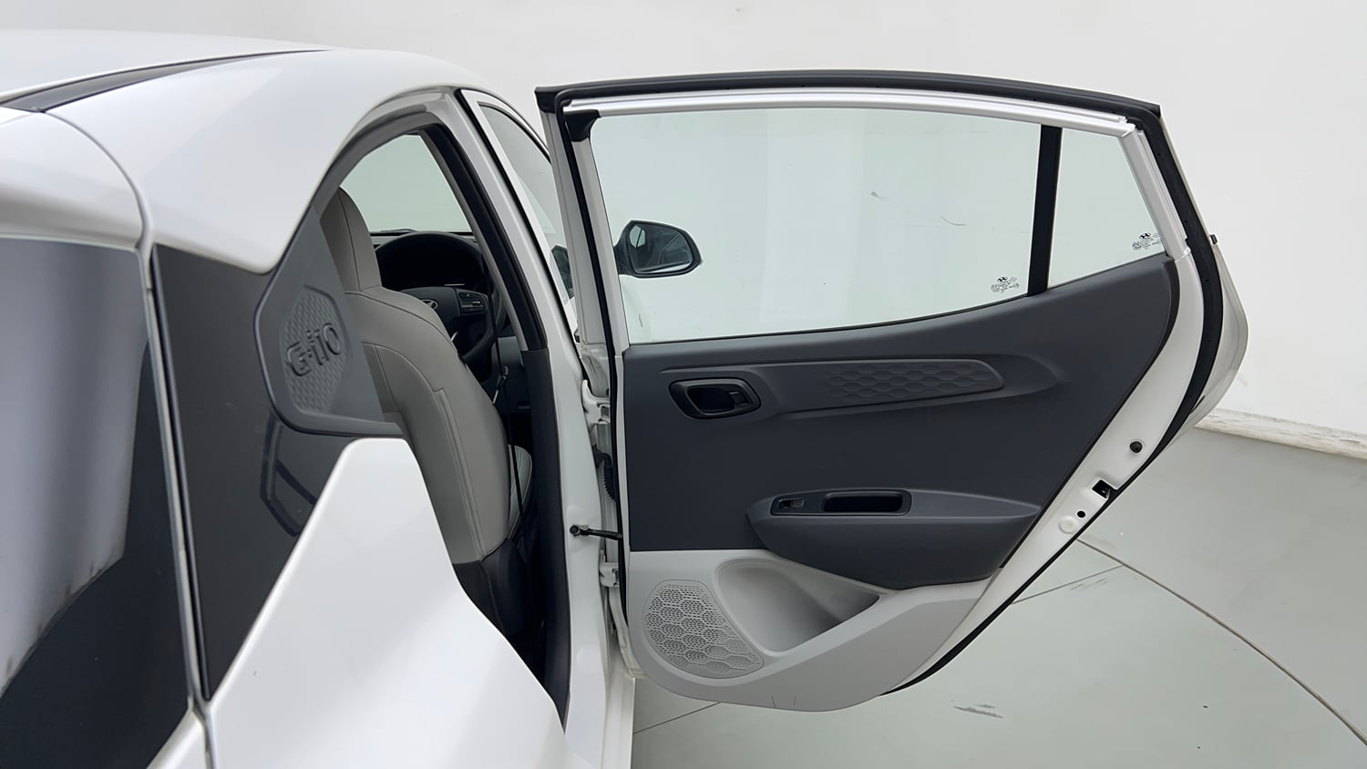 Used 2024 Hyundai Grand i10 Nios Magna 1.2 Kappa AMT Petrol Automatic interior RIGHT REAR DOOR OPEN VIEW