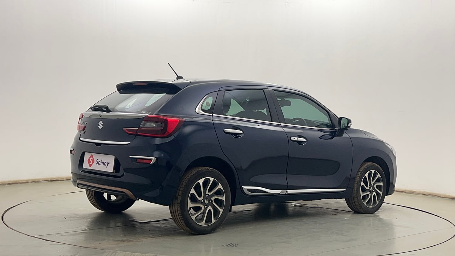 Used 2022 Maruti Suzuki Baleno Alpha AGS Petrol Automatic exterior RIGHT REAR CORNER VIEW