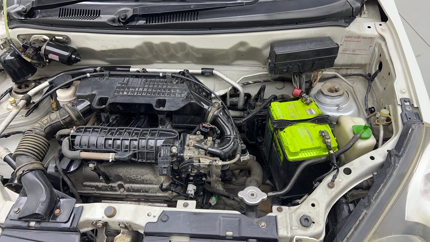 Used 2013 Maruti Suzuki Alto 800 Lxi Petrol Manual engine ENGINE LEFT SIDE VIEW