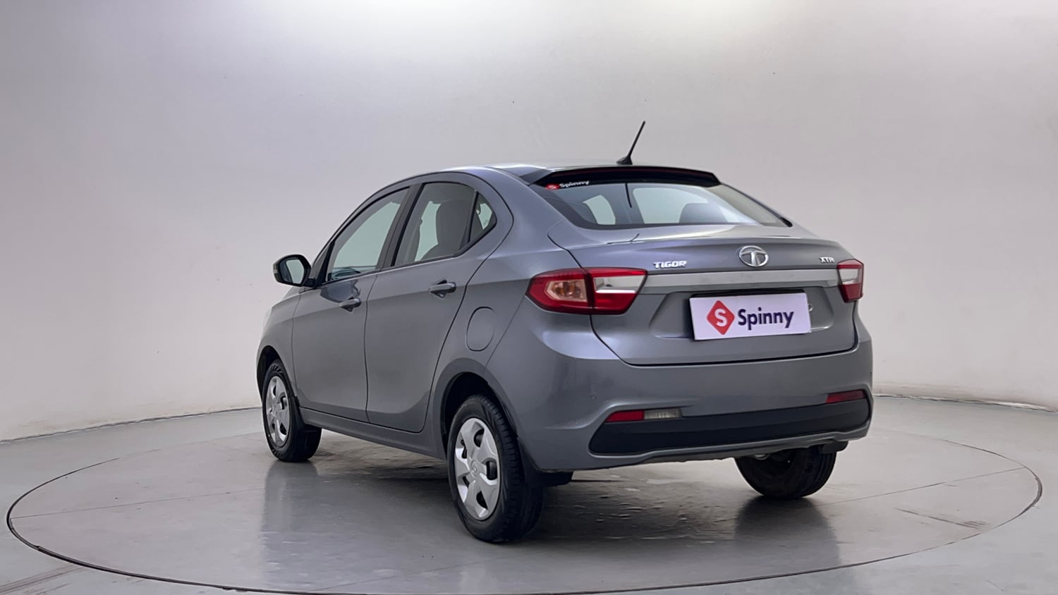 Used 2018 Tata Tigor Revotron XTA Petrol Automatic exterior LEFT REAR CORNER VIEW