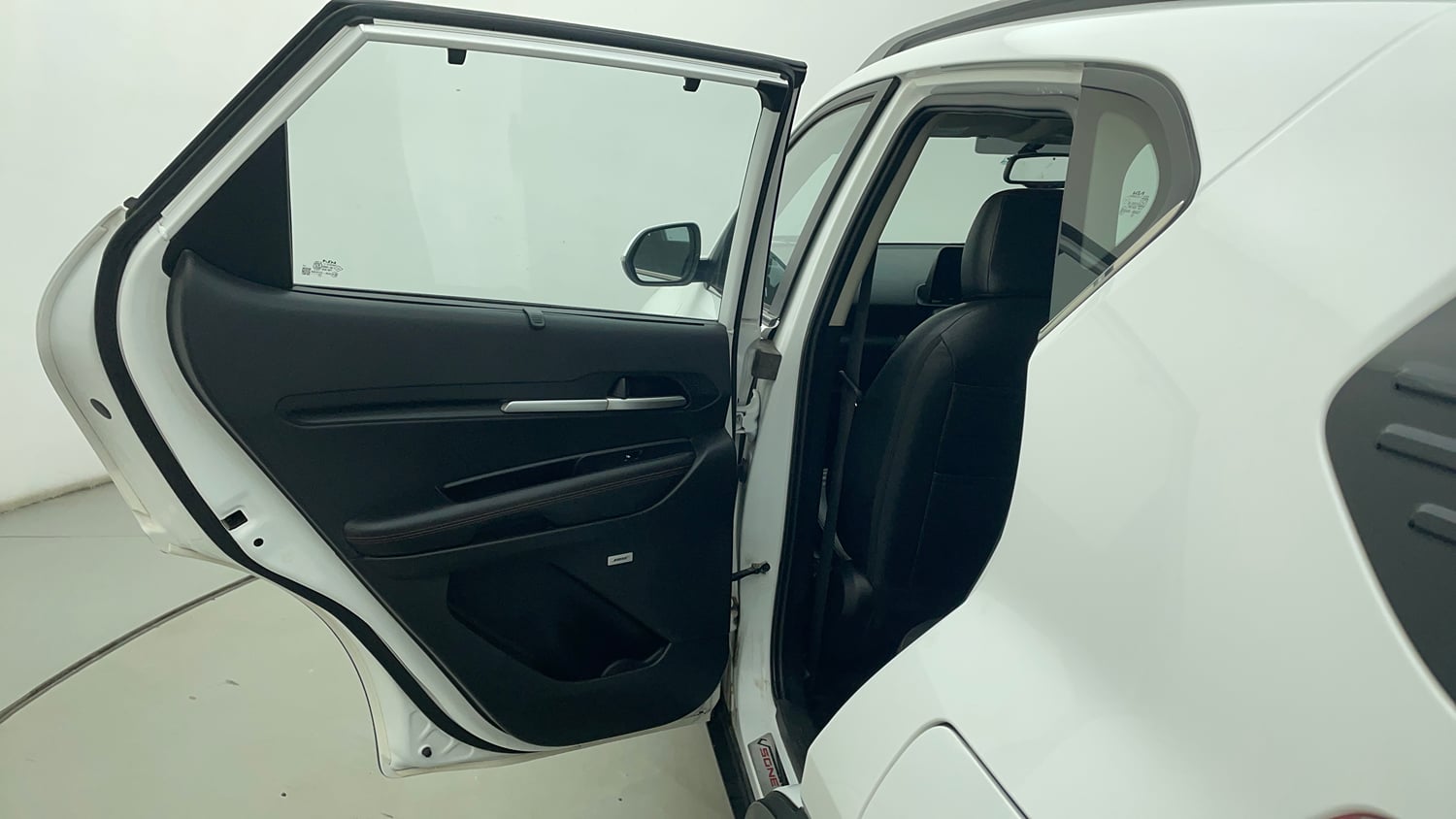 Used 2023 Kia Sonet GTX Plus 1.0 Turbo Petrol DCT Petrol Automatic interior LEFT REAR DOOR OPEN VIEW