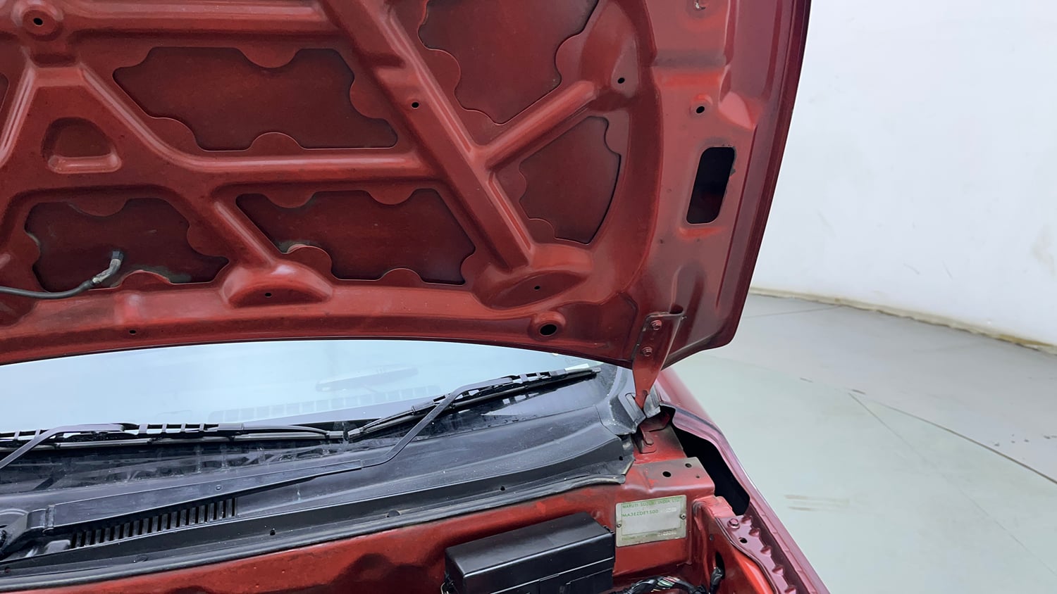 Used 2018 Maruti Suzuki Alto K10 VXi (O) Petrol Manual engine ENGINE LEFT SIDE HINGE & APRON VIEW