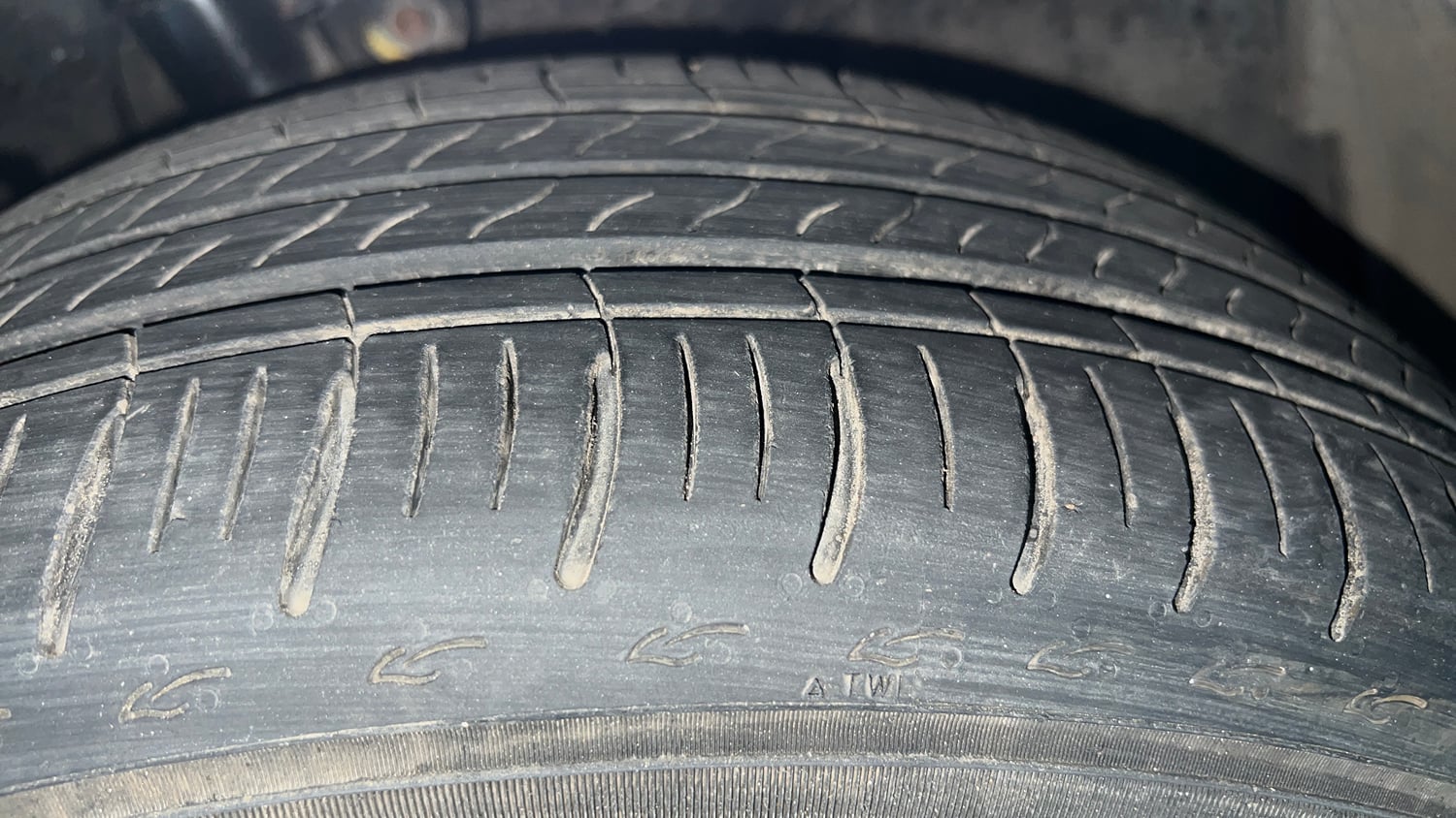 Used 2024 Honda City VX Petrol MT Petrol Manual tyres RIGHT FRONT TYRE TREAD VIEW