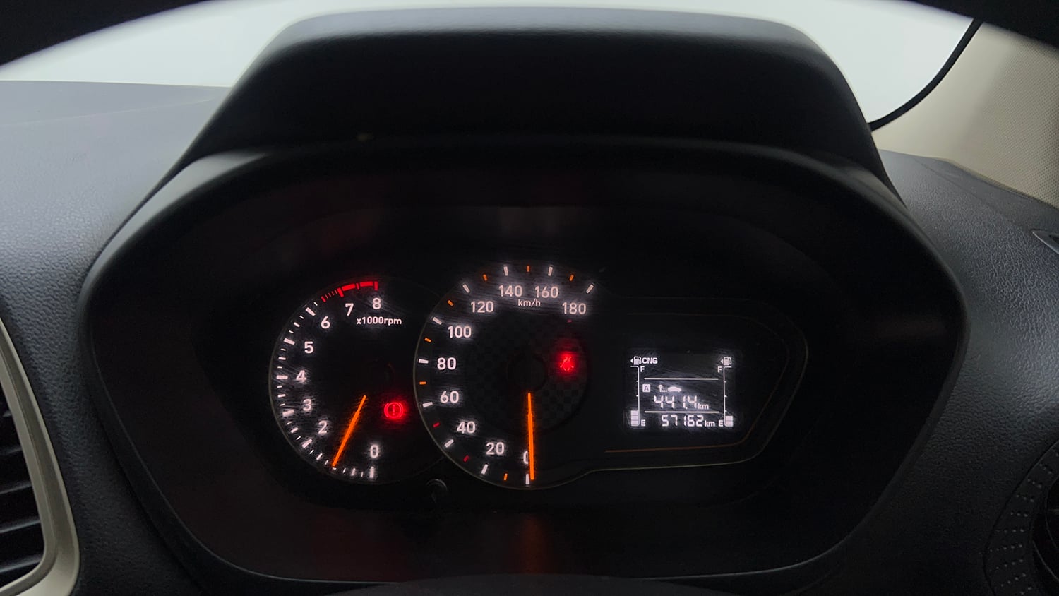 Used 2022 hyundai Santro Sportz Executive CNG Cng Manual interior CLUSTERMETER VIEW