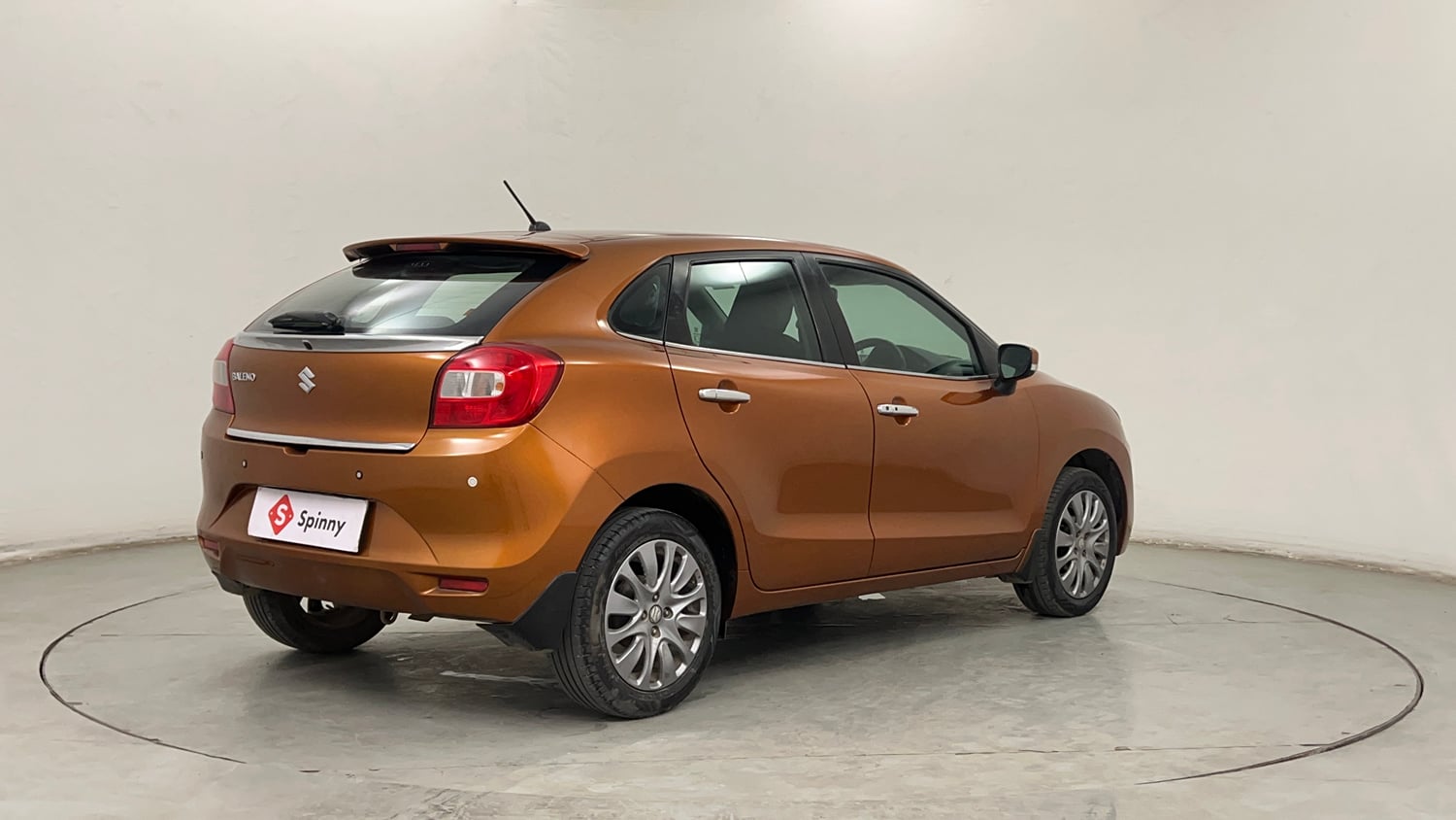 Used 2016 Maruti Suzuki Baleno Zeta 1.2 Petrol Manual exterior RIGHT REAR CORNER VIEW