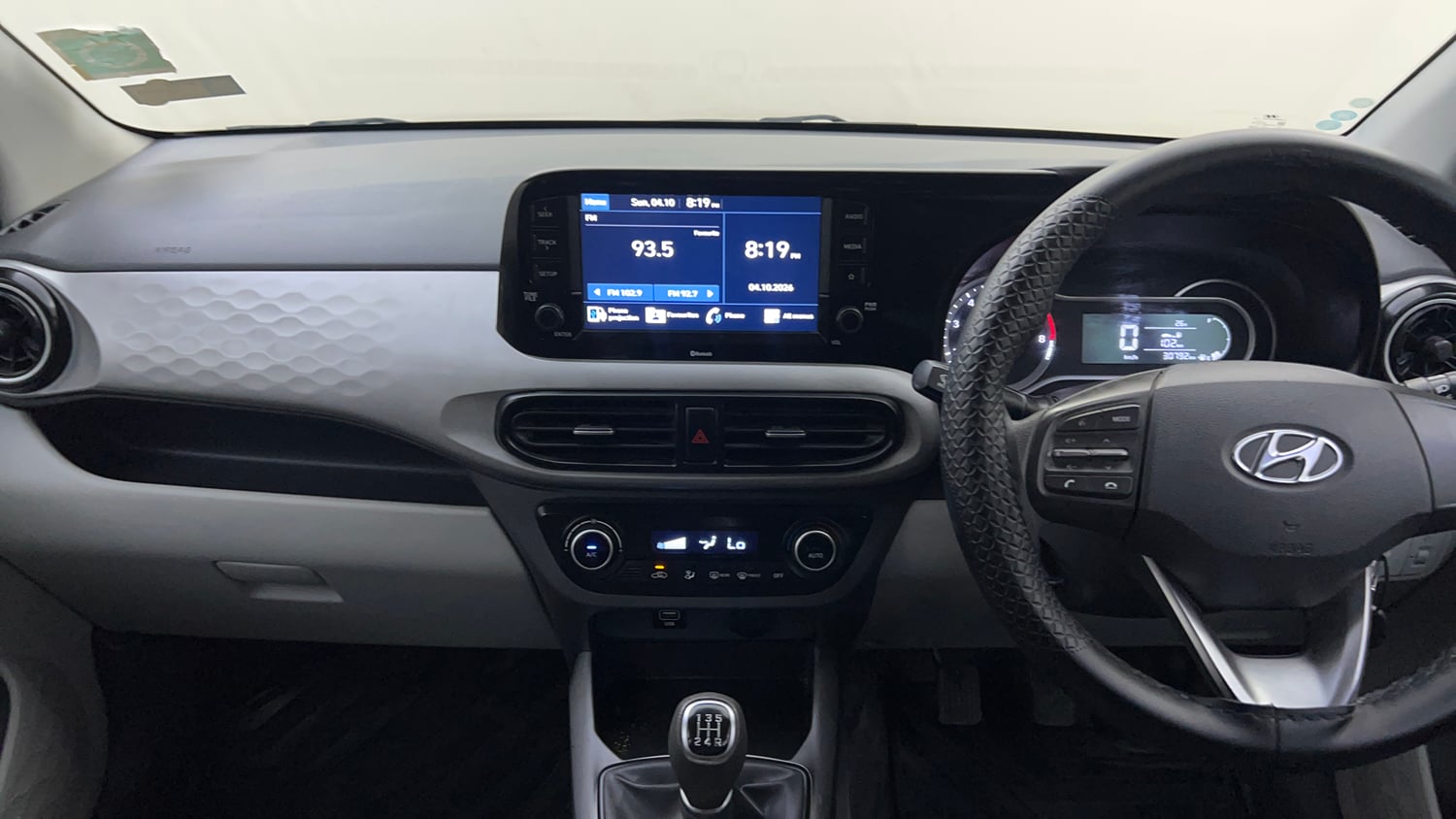 Used 2020 Hyundai Grand i10 Nios Sportz 1.2 Kappa VTVT Petrol Manual interior MUSIC SYSTEM & AC CONTROL VIEW