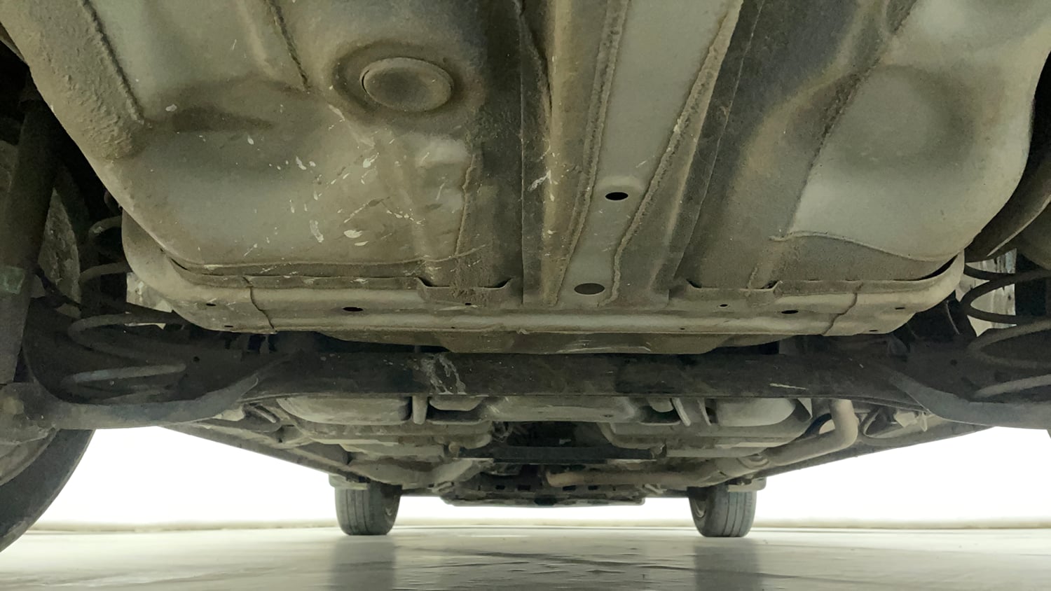 Used 2024 Honda City V Petrol MT Petrol Manual extra REAR UNDERBODY VIEW (TAKEN FROM REAR)
