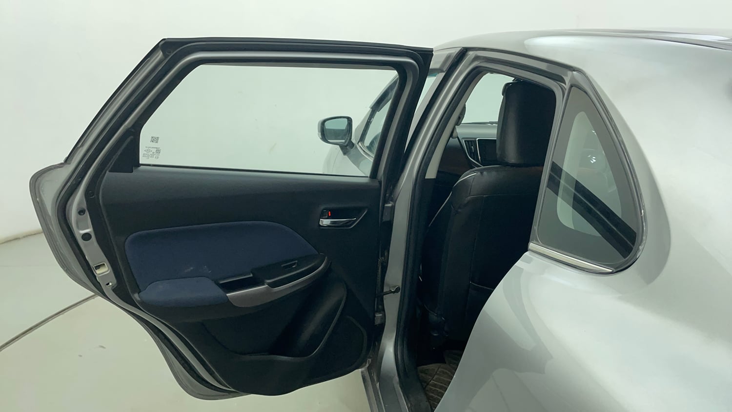 Used 2020 Maruti Suzuki Baleno Zeta Petrol Manual interior LEFT REAR DOOR OPEN VIEW