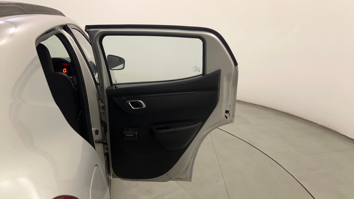 Used 2019 Renault Kwid 1.0 RXT AMT Opt Petrol Automatic interior RIGHT REAR DOOR OPEN VIEW