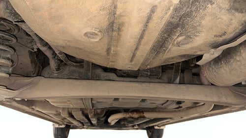 Used 2015 Hyundai Elite i20 Sportz 1.2 Petrol Manual extra REAR UNDERBODY VIEW (TAKEN FROM REAR)