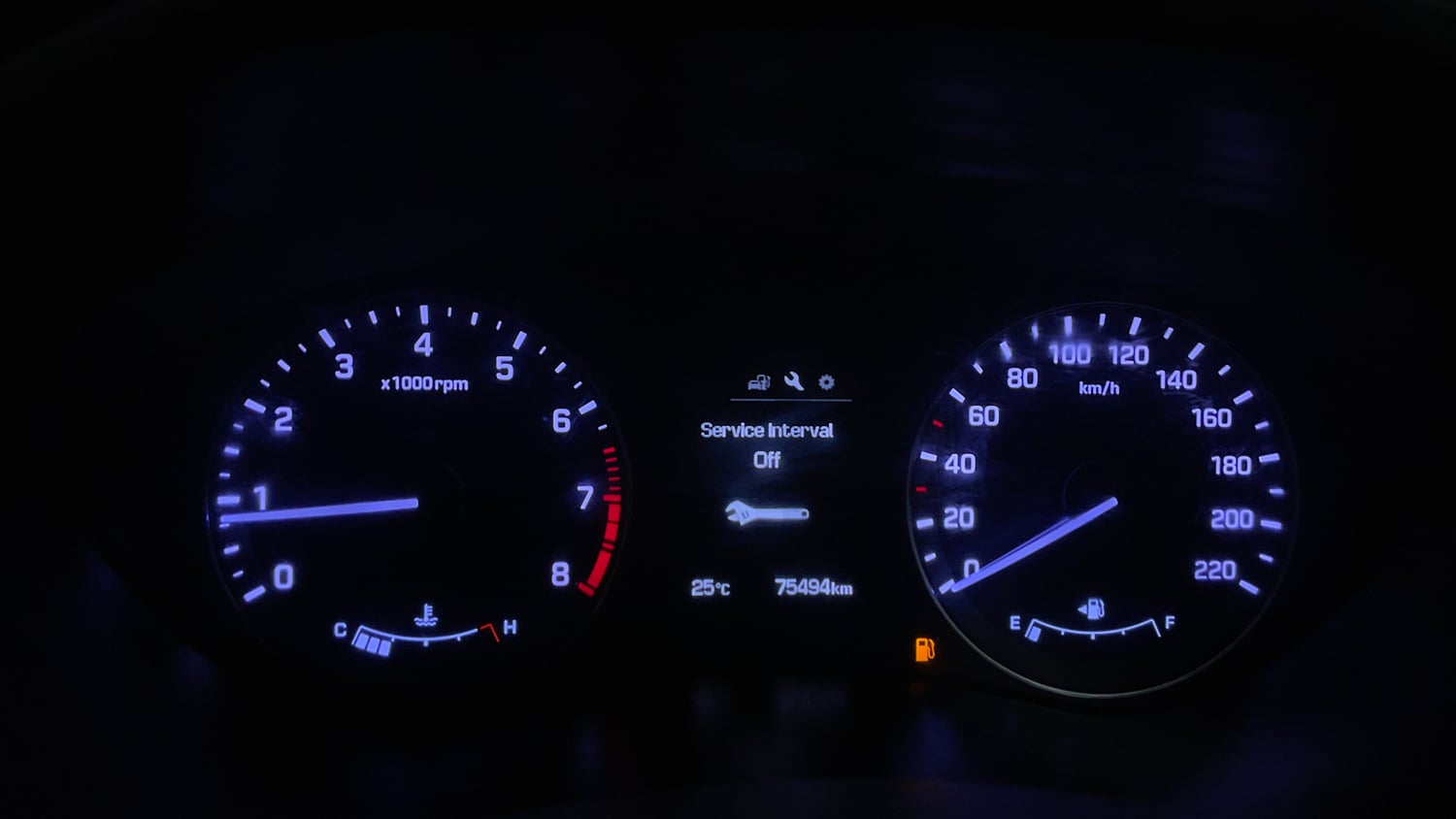 Used 2016 Hyundai i20 Active 1.2 SX Petrol Manual interior CLUSTERMETER VIEW