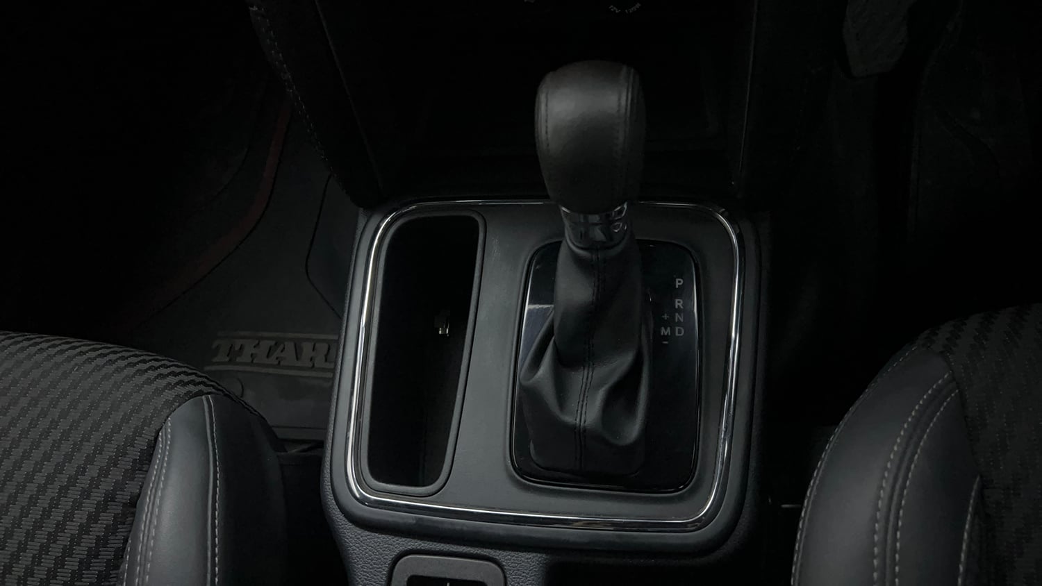 Used 2024 Mahindra Thar LX Hard Top Petrol AT RWD Petrol Automatic interior GEAR  KNOB VIEW