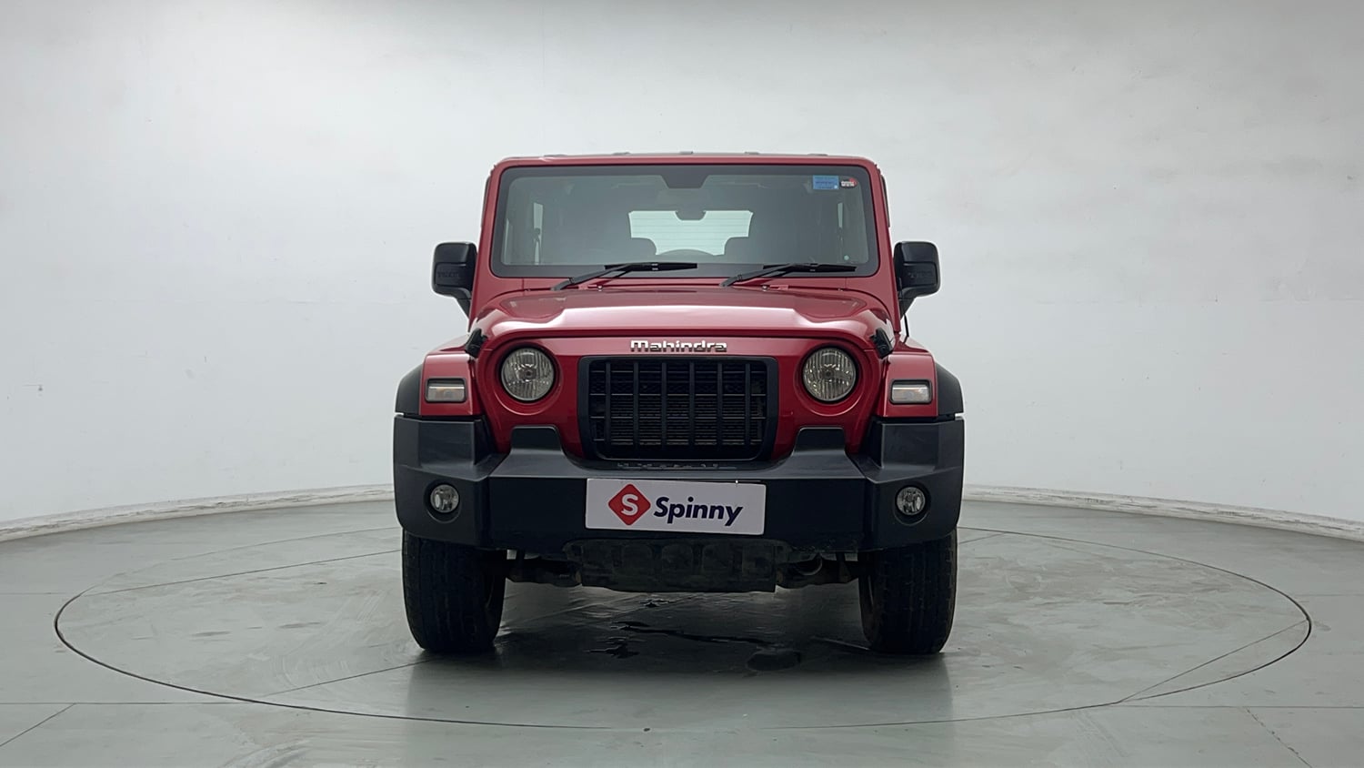Used 2024 Mahindra Thar LX Hard Top Petrol AT RWD Petrol Automatic exterior FRONT VIEW