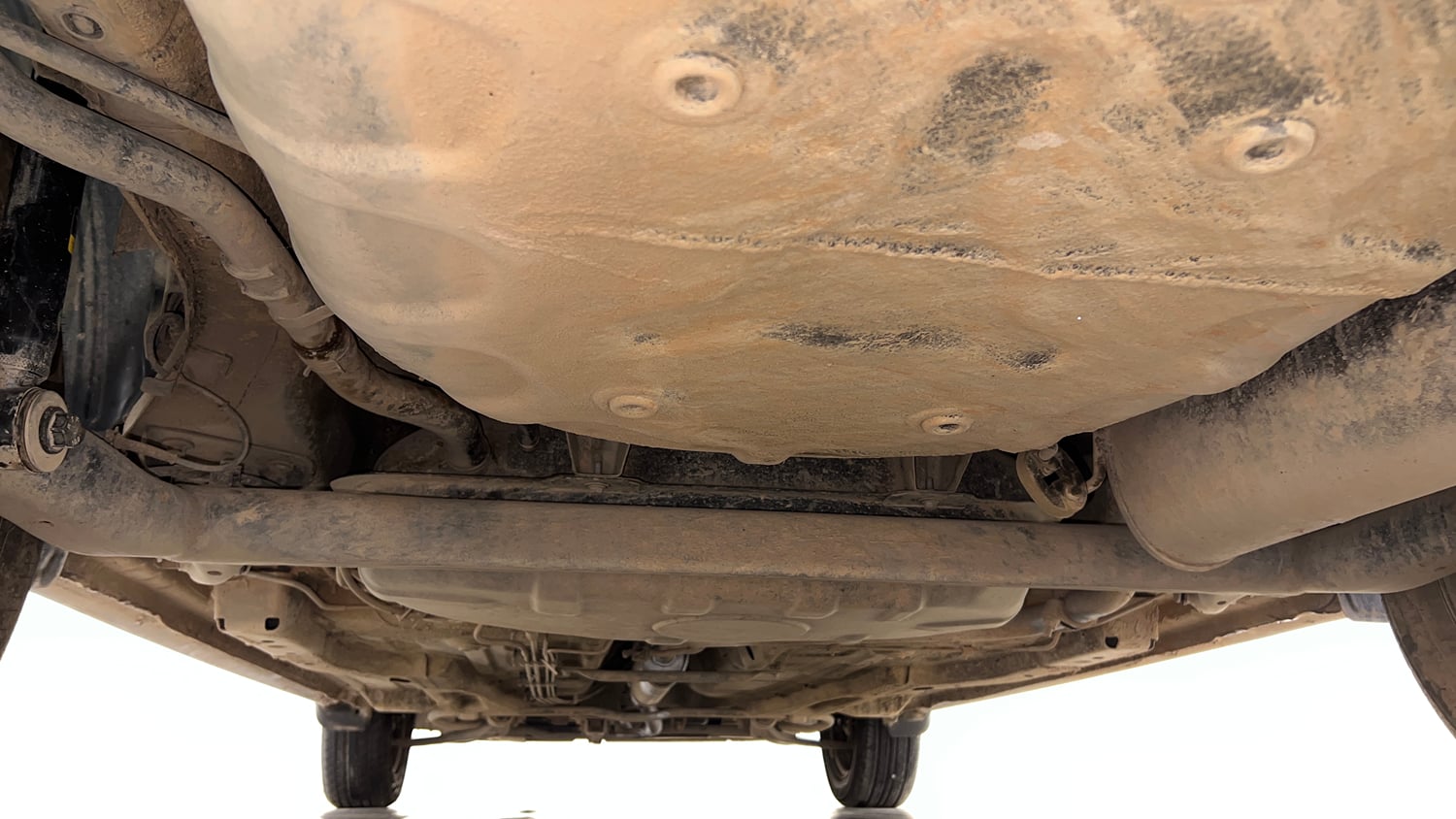 Used 2018 Tata Tigor Revotron XTA Petrol Automatic extra REAR UNDERBODY VIEW (TAKEN FROM REAR)