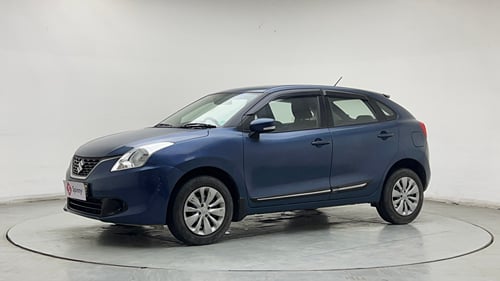 Used 2017 Maruti Suzuki Baleno Delta 1.2 Petrol Manual exterior LEFT FRONT CORNER VIEW