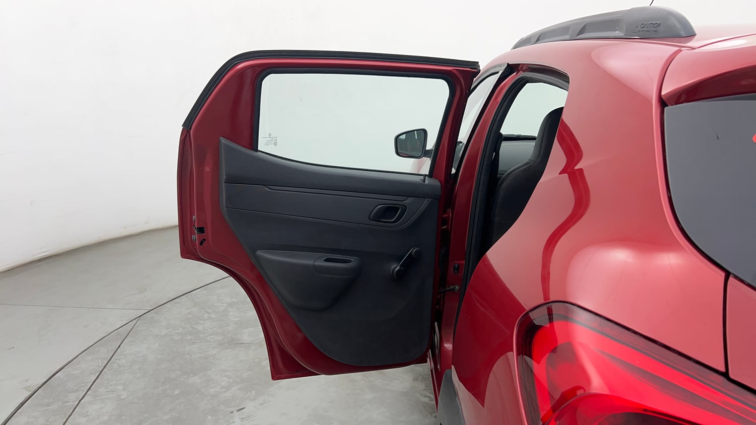 Used 2017 Renault Kwid 1.0 RXT AMT Petrol Automatic interior LEFT REAR DOOR OPEN VIEW
