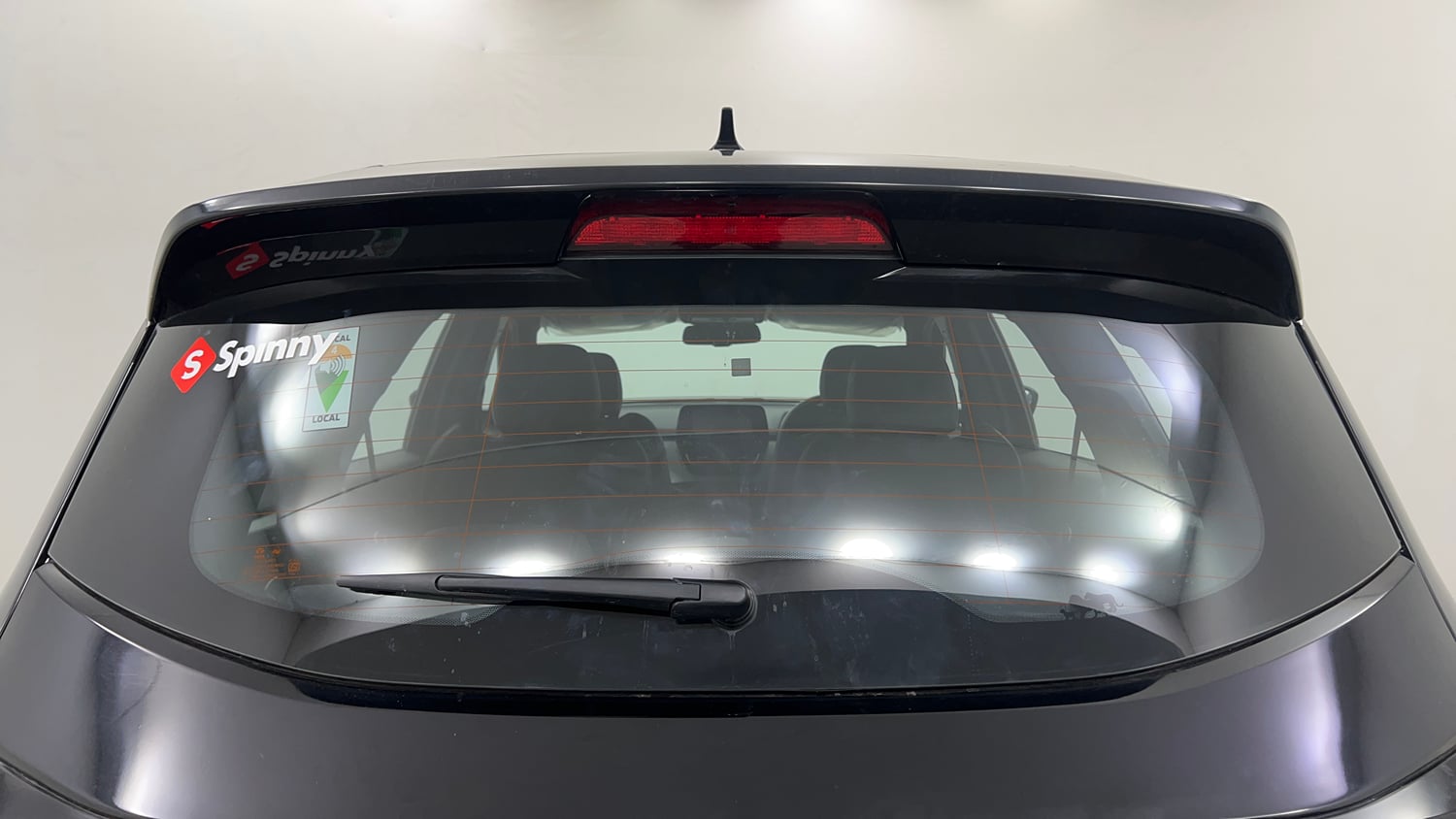 Used 2022 Tata Safari XZA Plus 6 S Dark Edition Diesel Automatic exterior BACK WINDSHIELD VIEW