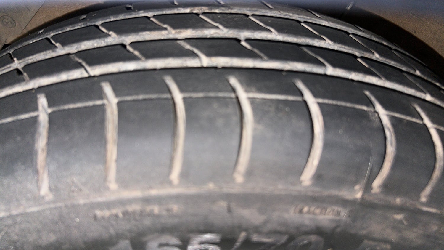 Used 2020 Hyundai Grand i10 Nios Sportz 1.2 Kappa VTVT Petrol Manual tyres LEFT FRONT TYRE TREAD VIEW