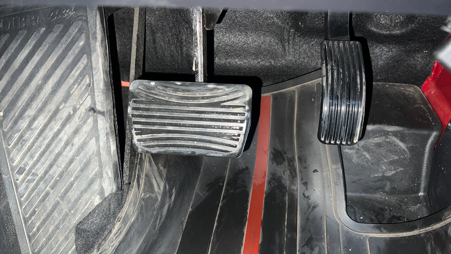 Used 2024 Mahindra Thar LX Hard Top Petrol AT RWD Petrol Automatic interior PEDALS VIEW
