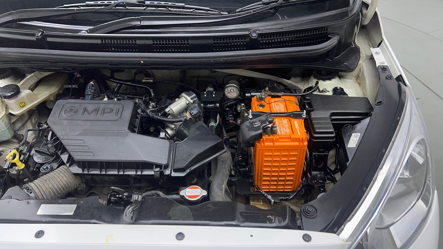 Used 2022 hyundai Santro Sportz Executive CNG Cng Manual engine ENGINE LEFT SIDE VIEW