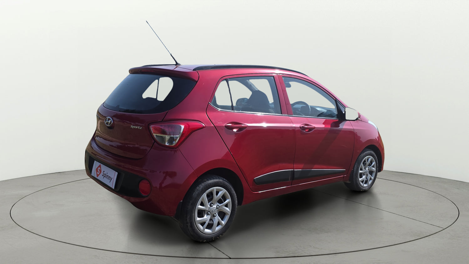 Used 2018 Hyundai Grand i10 Sportz 1.2 Kappa VTVT Petrol Manual exterior RIGHT REAR CORNER VIEW