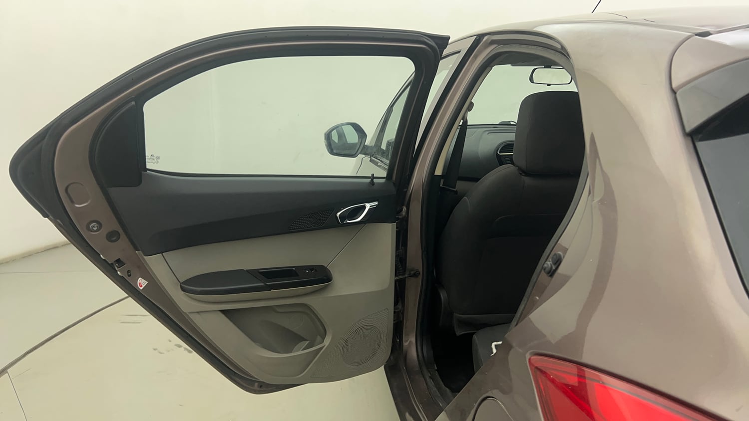 Used 2017 Tata Tiago Revotron XZA Petrol Automatic interior LEFT REAR DOOR OPEN VIEW