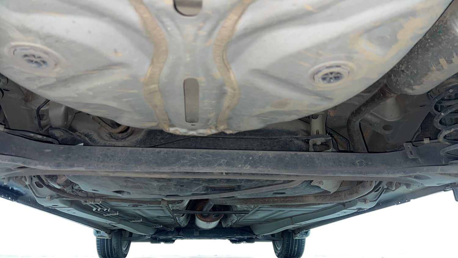 Used 2020 Maruti Suzuki Baleno Alpha Automatic Petrol Automatic extra REAR UNDERBODY VIEW (TAKEN FROM REAR)