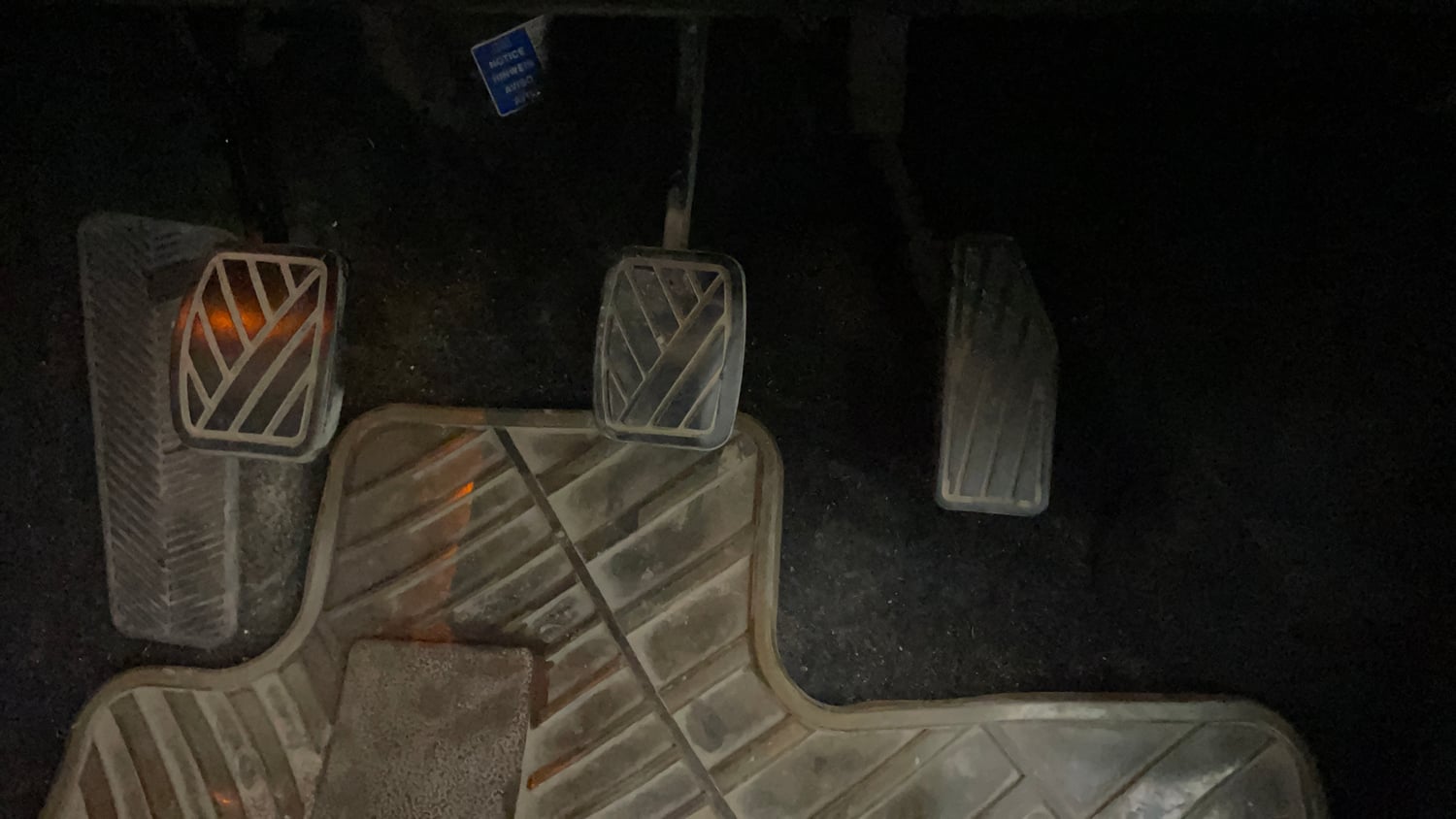 Used 2020 Maruti Suzuki Baleno Zeta Petrol Manual interior PEDALS VIEW