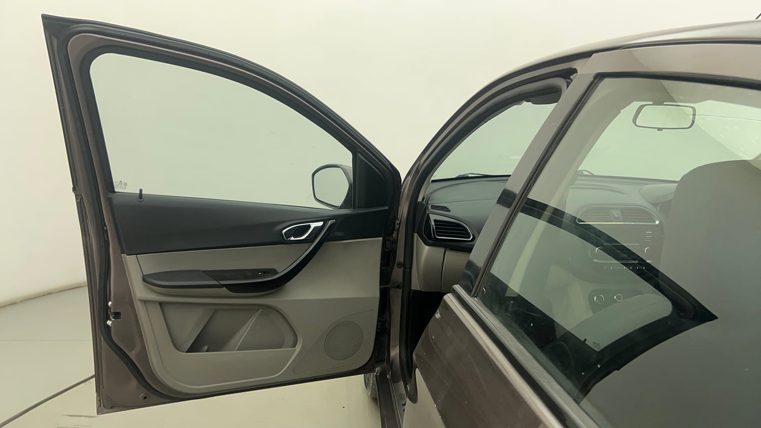 Used 2017 Tata Tiago Revotron XZA Petrol Automatic interior LEFT FRONT DOOR OPEN VIEW