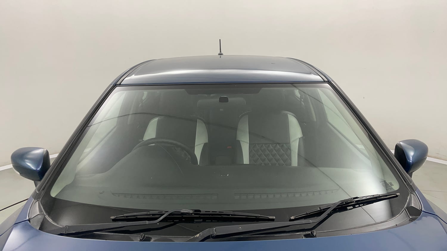 Used 2017 Maruti Suzuki Baleno Delta 1.2 Petrol Manual exterior FRONT WINDSHIELD VIEW