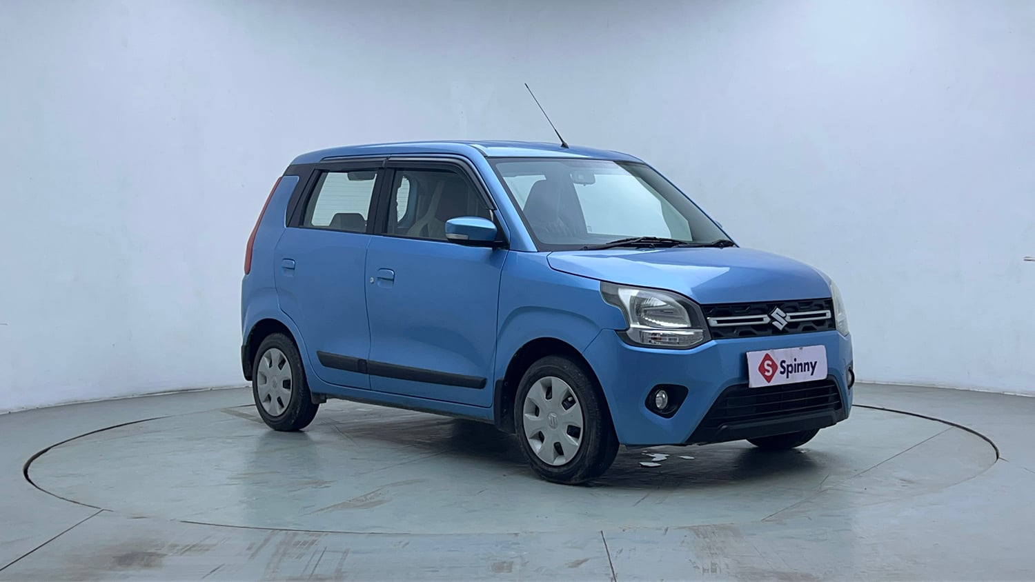 Used 2021 Maruti Suzuki Wagon R ZXi 1.2 AMT Petrol Automatic exterior RIGHT FRONT CORNER VIEW