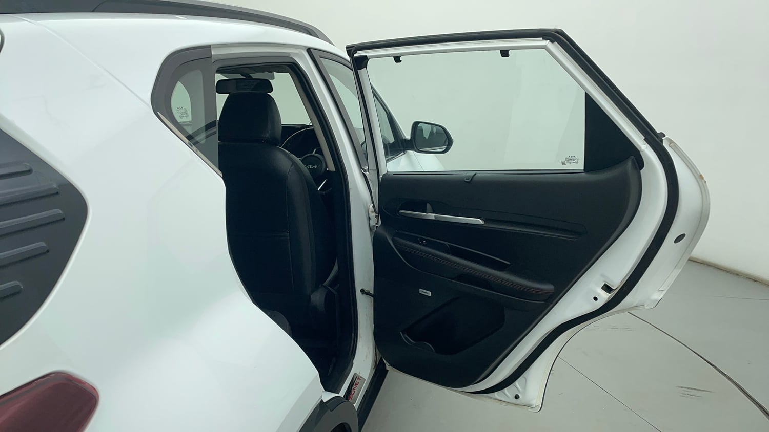Used 2023 Kia Sonet GTX Plus 1.0 Turbo Petrol DCT Petrol Automatic interior RIGHT REAR DOOR OPEN VIEW