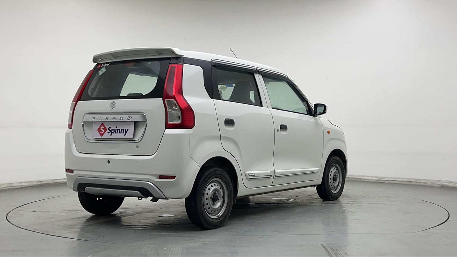 Used 2022 Maruti Suzuki Wagon R LXi (O) 1.0 CNG Cng Manual exterior RIGHT REAR CORNER VIEW