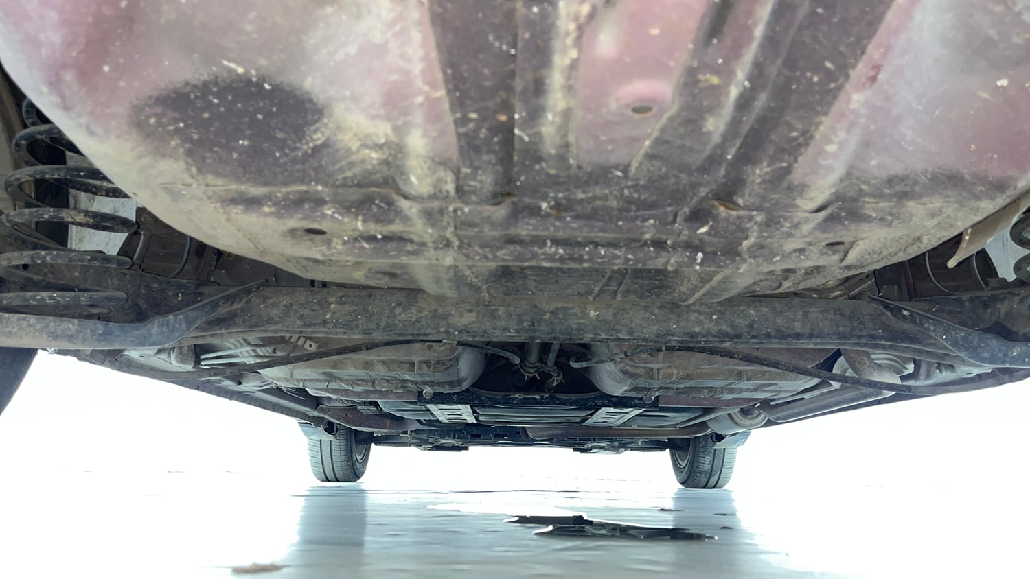 Used 2020 Honda Jazz ZX CVT Petrol Automatic extra REAR UNDERBODY VIEW (TAKEN FROM REAR)