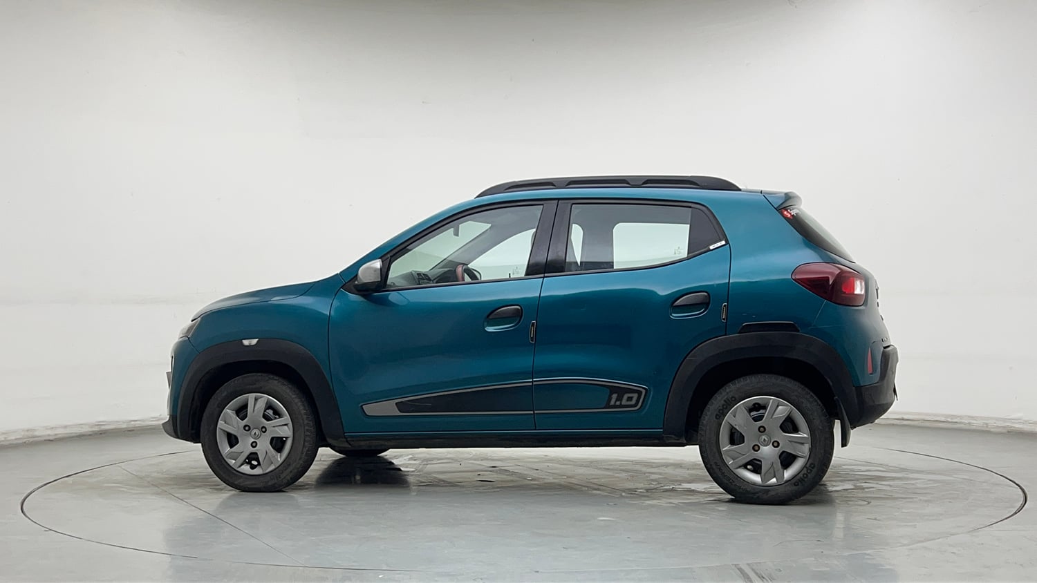 Used 2021 Renault Kwid RXT 1.0 AMT Opt Petrol Automatic exterior LEFT SIDE VIEW