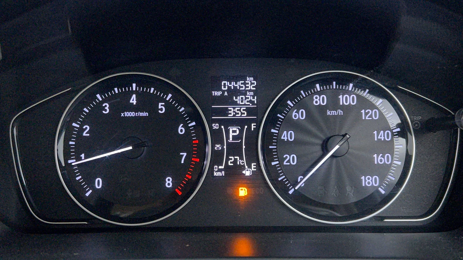 Used 2023 Honda Amaze VX CVT 1.2 Petrol Petrol Automatic interior CLUSTERMETER VIEW